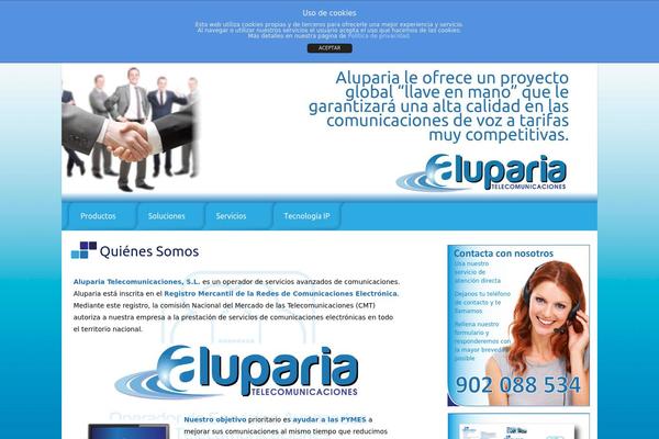 aluparia.com site used Aluparia