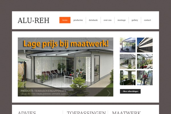 alureh.nl site used Theme1181