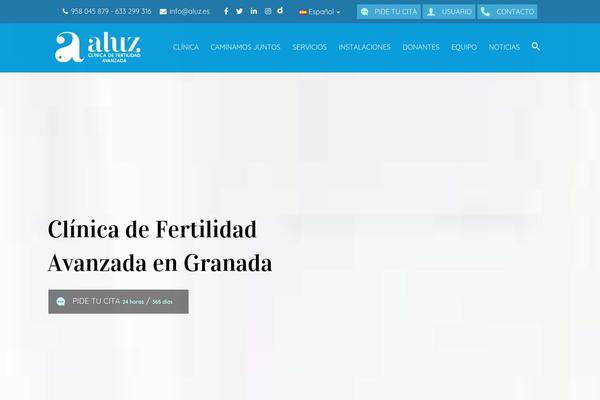 Site using Ultimate Addons for SiteOrigin plugin