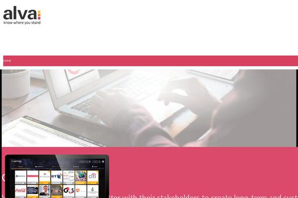 alva-group.com site used Alva
