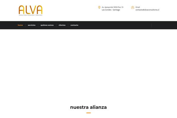 alvaconsultores.cl site used Consulting