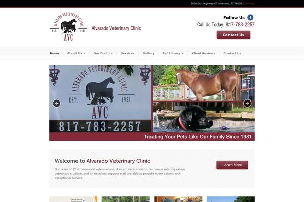 alvaradoveterinaryclinic.com site used Alvarado