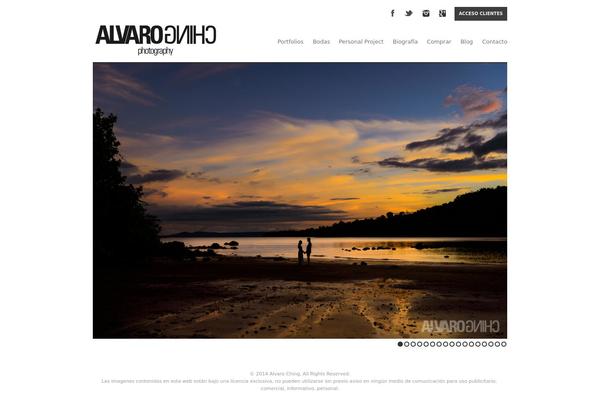 Albedo theme site design template sample