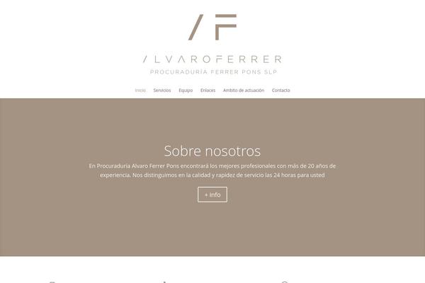 Divi theme site design template sample
