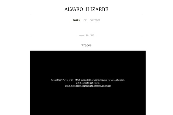 alvaroilizarbe.com site used Manifest-wpcom