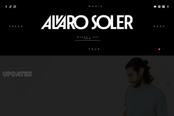 alvarosoler.com site used Alvaro-soler-2.1.0