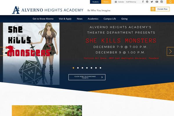 alverno-hs.org site used Alverno