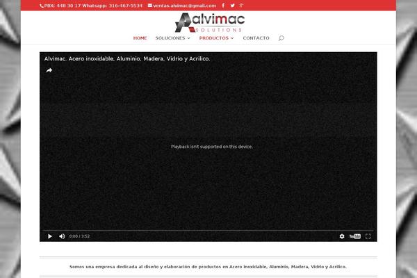 Ascend theme site design template sample