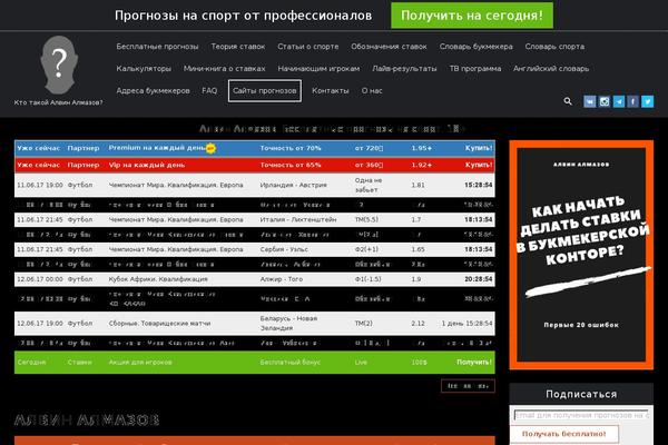 alvin-almazov.ru site used Alvin