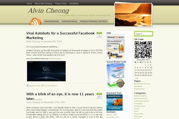 Amazing Grace theme site design template sample