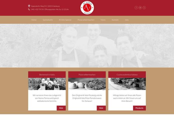 Espresso theme site design template sample