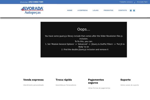 Site using Martfury-addons plugin