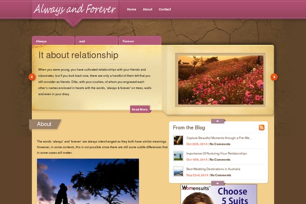 eBusiness theme site design template sample