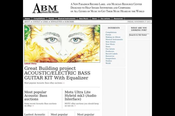 alwaysbemusic.com site used Magazine_basic