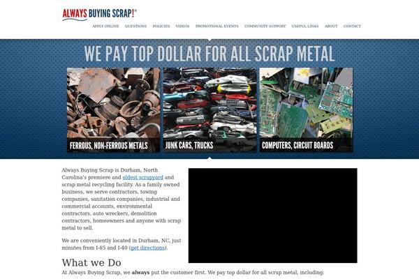 alwaysbuyingscrap.com site used Scrap