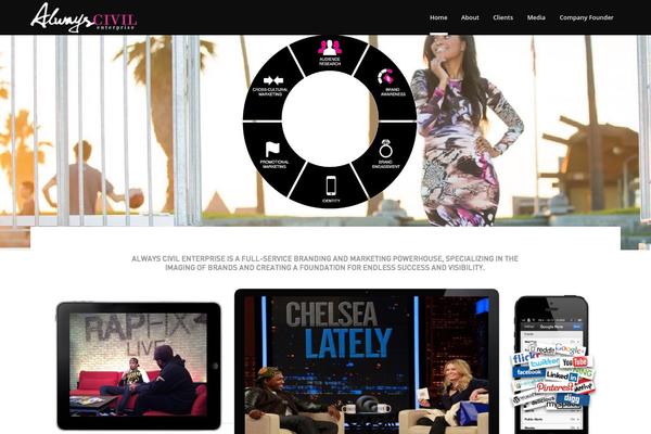 Passage theme site design template sample