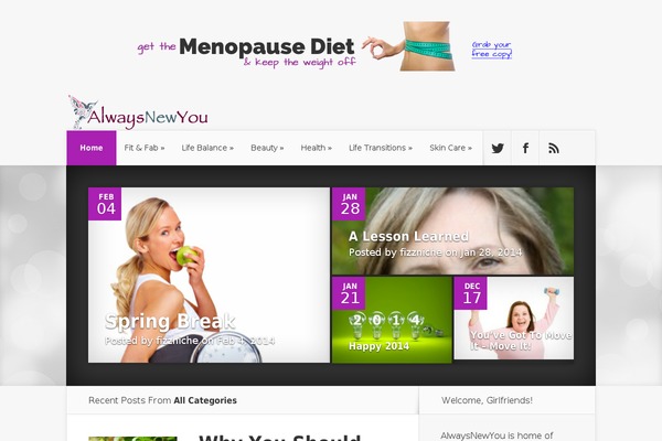 Nexus theme site design template sample