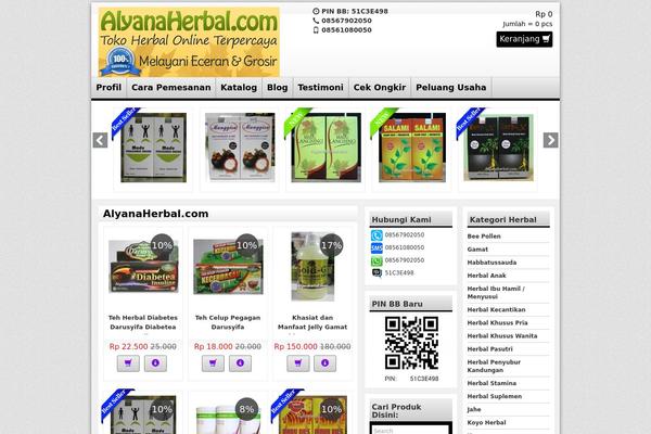 WP-Agen theme site design template sample