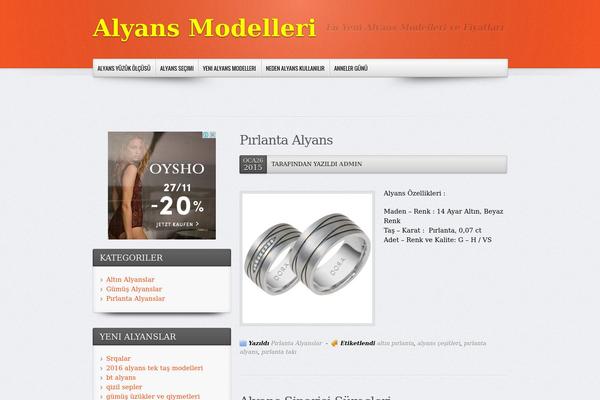 evolve theme site design template sample