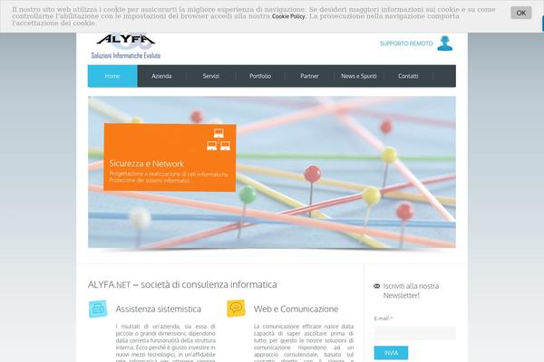 Site using Cookieconsent plugin