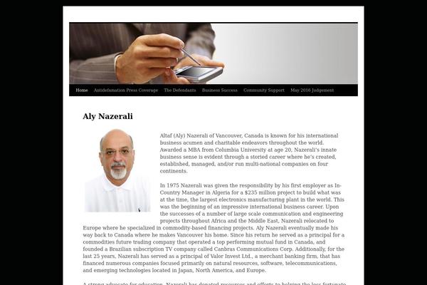 Weaver theme site design template sample