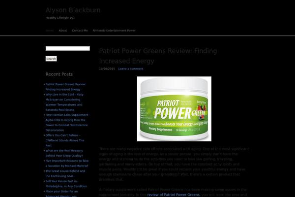 Oh theme site design template sample