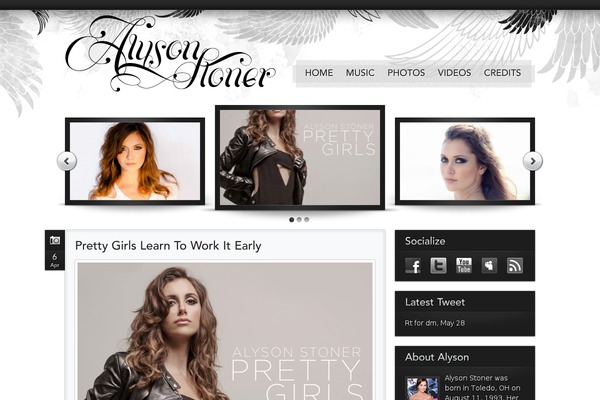 Sakura theme site design template sample