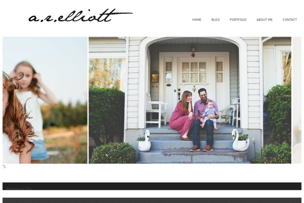 Prophoto4 theme site design template sample