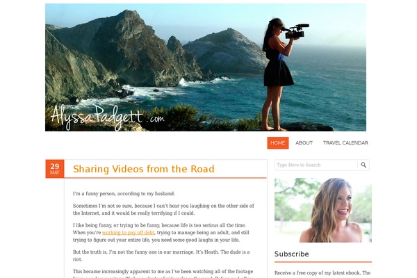 Fruitful theme site design template sample
