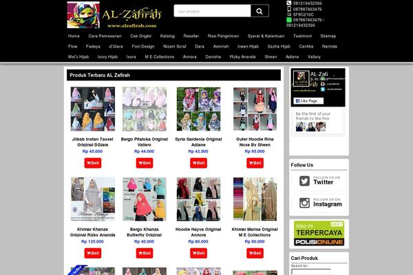 Pasaraya theme site design template sample