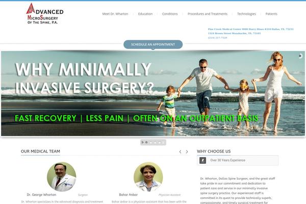 Dictate theme site design template sample