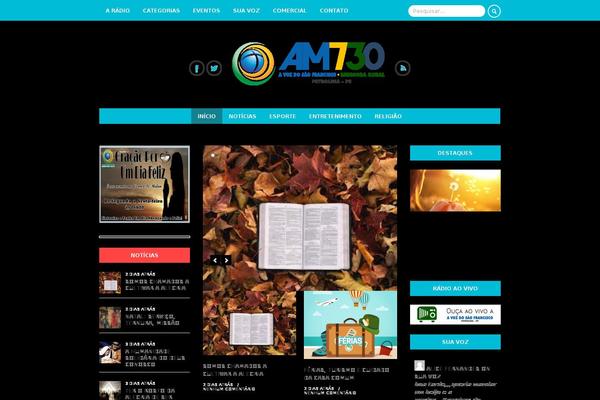 Paradox theme site design template sample