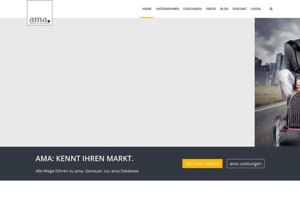 Corpress theme site design template sample