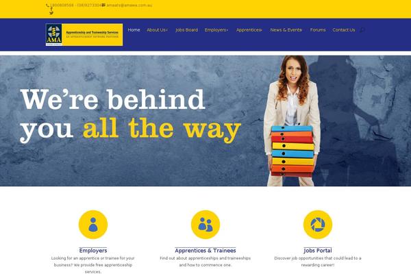 Site using Really Simple Share plugin
