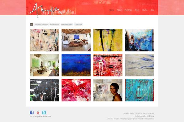 Reveal theme site design template sample