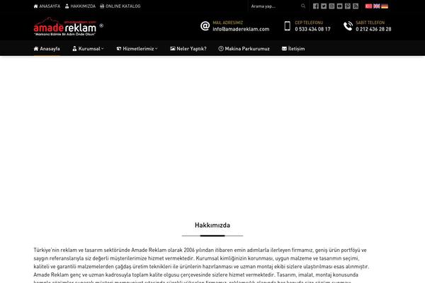 Rota theme site design template sample