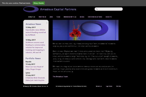 amadeuscapital.com site used Amadeuscapital