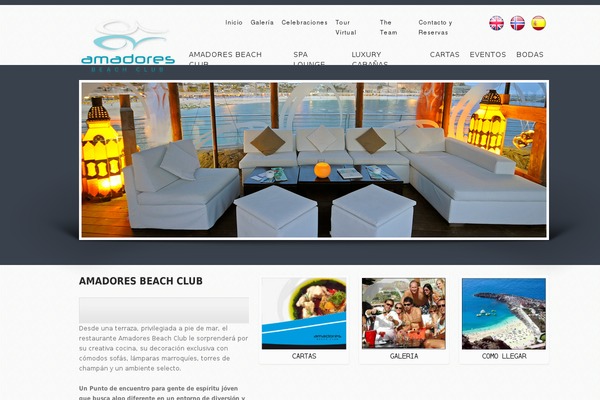 amadoresbeachclub.com site used Amadores