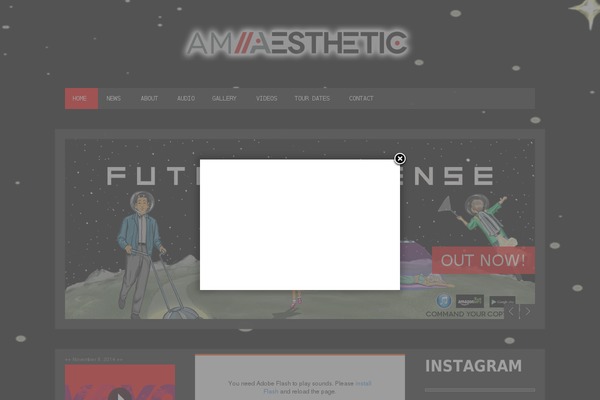 Soundboard theme site design template sample