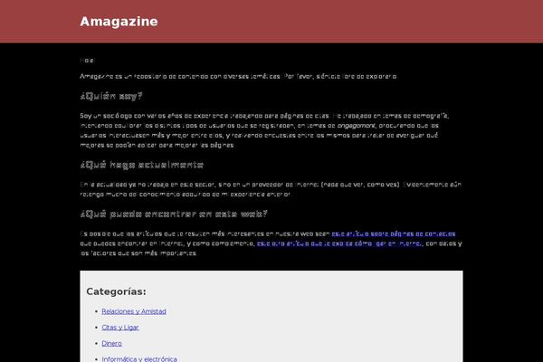 Unite theme site design template sample