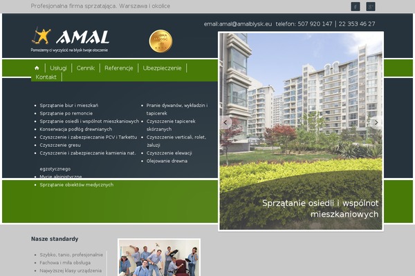 amalblysk.eu site used Digniss