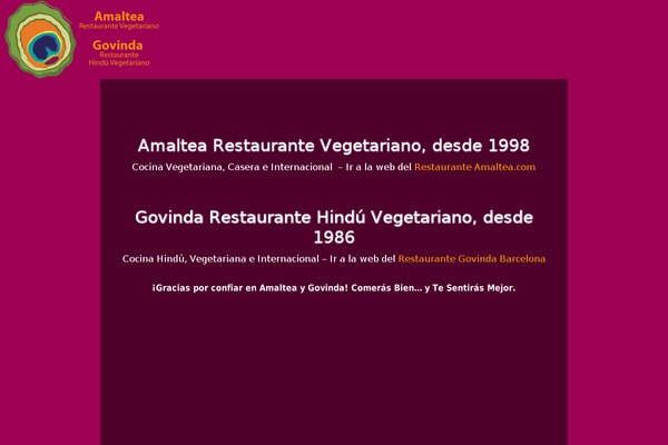 amalteaygovinda.com site used Sputnik