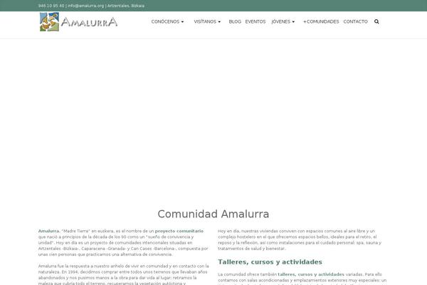 Infinite theme site design template sample