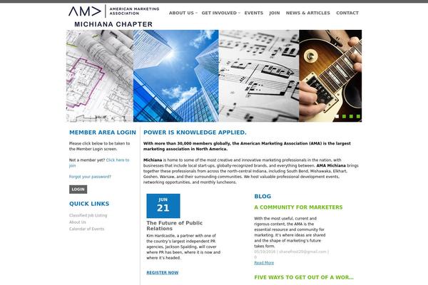 Lucidpress theme site design template sample