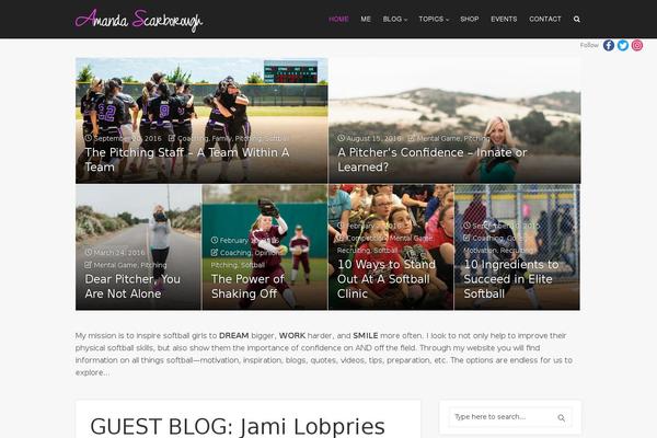 Site using Meks Smart Social Widget plugin