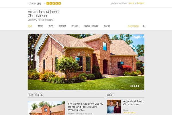 amandaandjared.com site used Phoenix