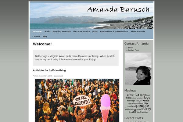 Weaver theme site design template sample