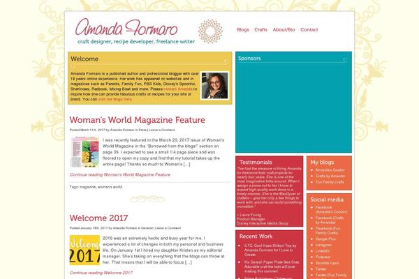 Happy theme site design template sample