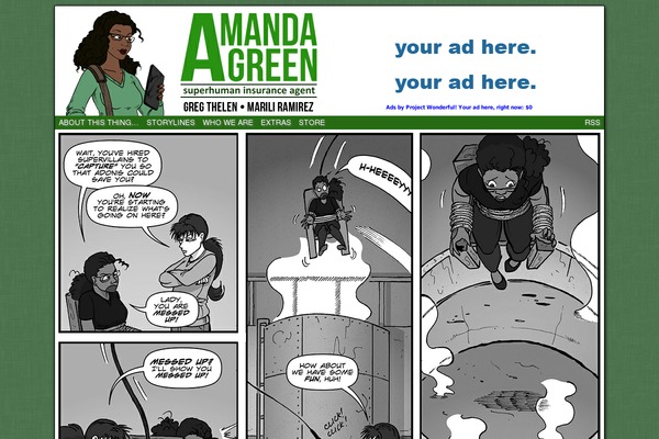 ComicPress theme site design template sample