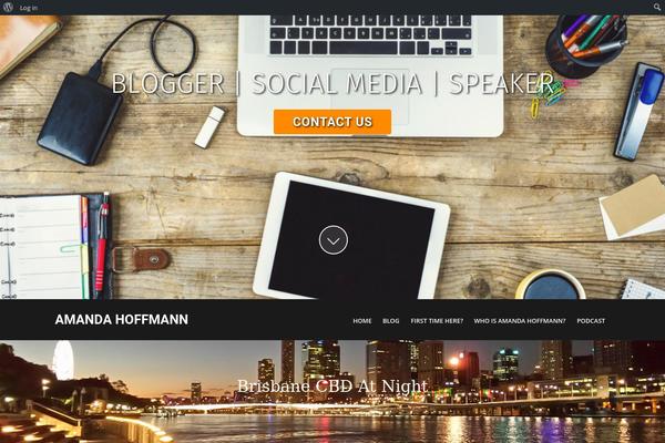 SKT Black theme site design template sample
